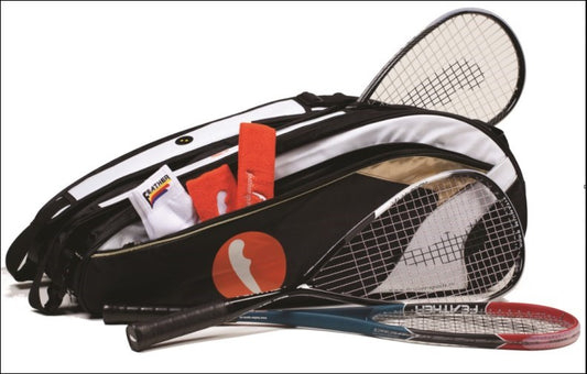 Feather Triple Bag Big Squash Racket Bag Comfort and Functionality..